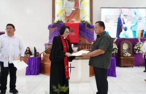 Robby Dondokambey Dilantik Sebagai Penasihat BPMJ GMIM Moria Sasaran