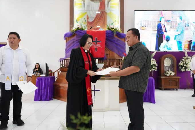 Robby Dondokambey Dilantik Sebagai Penasihat BPMJ GMIM Moria Sasaran