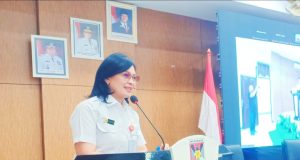 Sekda Lynda Watania Buka Rakor Penyusunan LKPJ dan LPPD Kabupaten Minahasa 2025