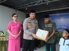 Polres Minahasa Berbagi Berkah Ramadan Bersama Anak-anak Rumah Tahfidz Raudhatul Quran Tondano