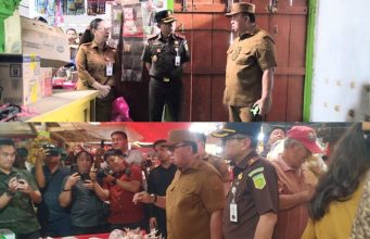 Bupati Minahasa Sidak Pangkalan Elpiji, SPBU, dan Pasar Tondano