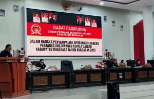 Bupati Minahasa Sampaikan LKPJ 2025: Ekonomi Tumbuh, Angka Kemiskinan Menurun