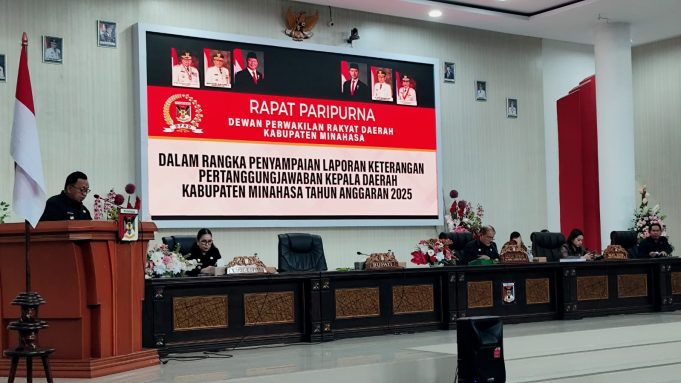 Bupati Minahasa Sampaikan LKPJ 2025: Ekonomi Tumbuh, Angka Kemiskinan Menurun