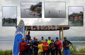 Gebrakan IATTA Sulut, 12 Pendayung Tempuh 3km Peleloan-Likri Walau Hujan dan Petir