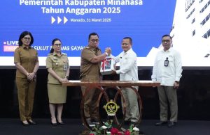 Pemkab Minahasa Serahkan LKPD Unaudited TA 2025