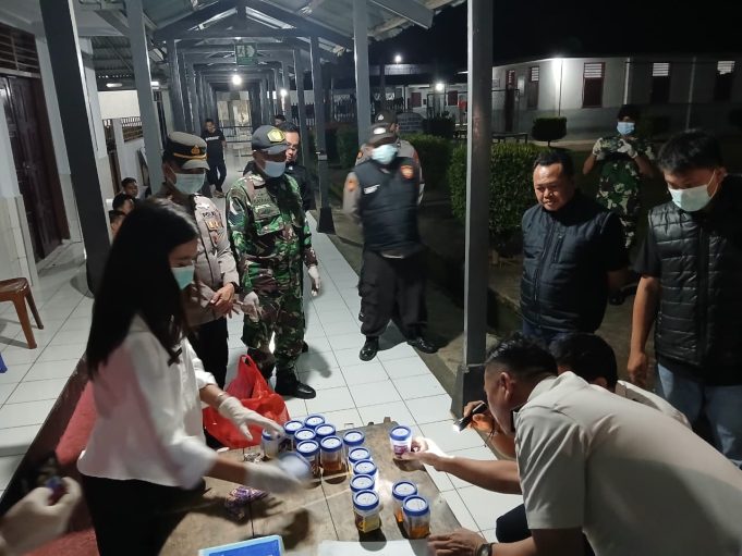 Lapas Tondano Gandeng TNI-Polri Razia Hunian dan Tes Urine Serentak