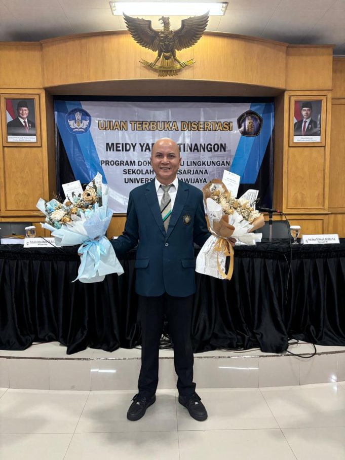 Anggota KPU Sulut Meidy Tinangon Raih Gelar Doktor di Universitas Brawijaya