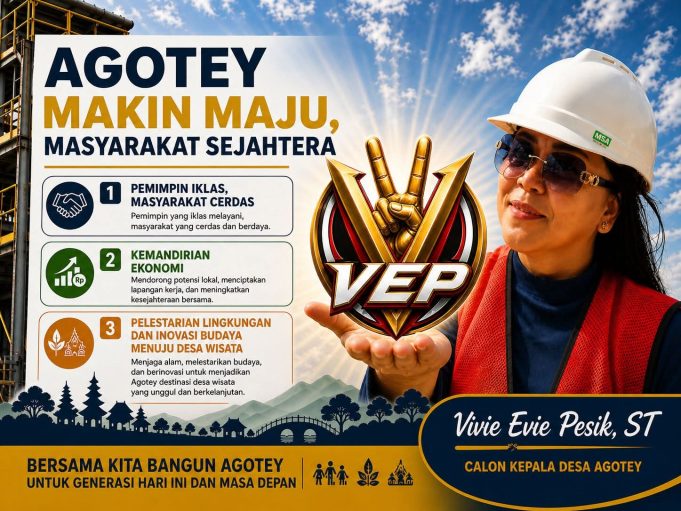 Usung Visi “Agotey Makin Maju”, VEP Tawarkan Program Desa Wisata