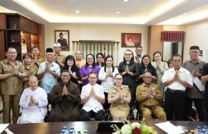 Pimpin Rakor BKSAUA Minahasa, Wabup Vanda Sarundajang: Jadilah Garda Terdepan Jaga Kerukunan