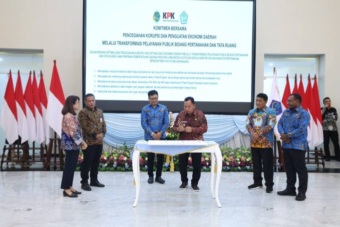 Bupati Robby Dondokambey Hadiri Rakor KPK-Pemda Sulut, Tegaskan Komitmen Anti Korupsi