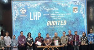 Pemkab Minahasa Raih Opini WTP ke-12 Berturut-turut dari BPK RI