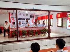 SMPN 4 Tondano Gelar Bina Rohani, Wabup Vanda Tekankan Pentingnya Pembinaan Karakter