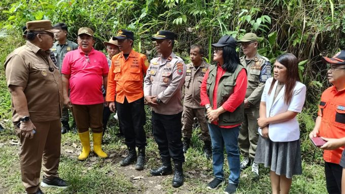 Bupati Minahasa Tinjau Langsung Pencarian Queentania Makal di Kayuuwi