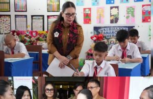 Wabup Vanda Sarundajang Buka Naskah USAJ di SD Negeri 4 Tondano, Pantau Langsung MBG untuk Siswa