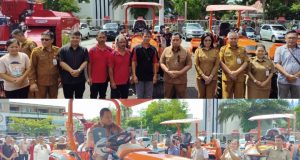 Bupati Robby Dondokambey Serahkan Alsintan dan Bantuan Bencana Kebakaran di Minahasa