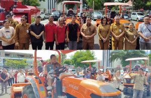 Bupati Robby Dondokambey Serahkan Alsintan dan Bantuan Bencana Kebakaran di Minahasa