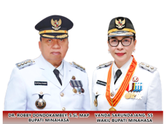 Tiga Hari Jelang Pilhut Serentak, Bupati dan Wabup Minahasa Ajak Warga Jaga Persatuan