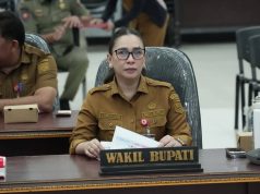 Wabup Vanda Sarundajang Ikuti Rakor Pengendalian Inflasi dan Sosialisasi Jaminan Produk Halal