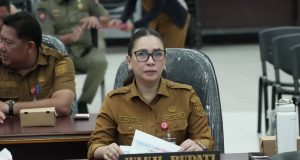 Wabup Vanda Sarundajang Ikuti Rakor Pengendalian Inflasi dan Sosialisasi Jaminan Produk Halal