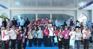 Wabup Minahasa Vanda Sarundajang Hadiri Pembukaan PENAS Petani Nelayan XVII di Gorontalo