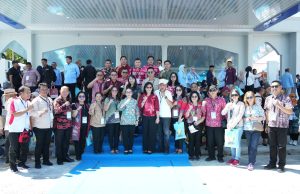 Wabup Minahasa Vanda Sarundajang Hadiri Pembukaan PENAS Petani Nelayan XVII di Gorontalo