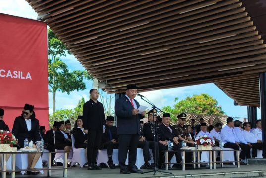 Pemkab Minahasa Gelar Upacara Peringatan Hari Lahir Pancasila, Bupati: Jaga Api Pancasila Tetap Menyala