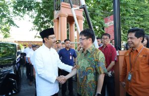 Wali Kota Manado Sambut Mensos di Sentra Tumou Tou, Tinjau Sekolah Rakyat