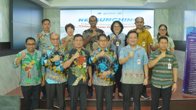 Wali Kota Bitung Re-Launching Layanan Darurat Harmoni 112, Pastikan Respons Cepat untuk Warga