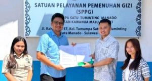 SPPG Sindulang Satu Jadi yang Pertama di Manado Lindungi Seluruh Relawan dengan JKN