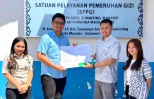 SPPG Sindulang Satu Jadi yang Pertama di Manado Lindungi Seluruh Relawan dengan JKN
