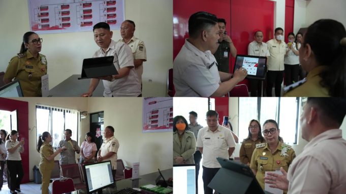 Perkuat Tata Kelola Digital, Wabup Minahasa Tinjau Langsung Aplikasi SIKAMANG di Bapenda