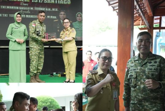 Wabup Minahasa Hadiri Lepas Sambut Danrem 131/Santiago, Tegaskan Sinergi Pemda-TNI
