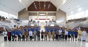 Bupati Robby Dondokambey Pimpin Apel Awal Bulan Juli, Lantik ASN Fungsional dan Lepas Kontingen O2SN