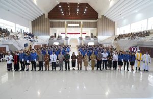 Bupati Robby Dondokambey Pimpin Apel Awal Bulan Juli, Lantik ASN Fungsional dan Lepas Kontingen O2SN