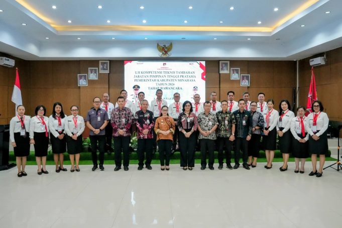 Wabup Vanda Sarundajang Jadi Panelis Kehormatan Uji Kompetensi JPT Pratama 2026