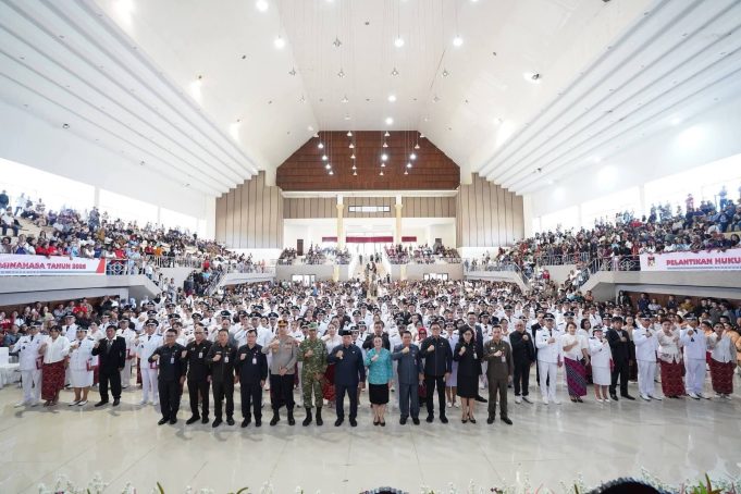 Bupati Minahasa Lantik 128 Hukum Tua Terpilih