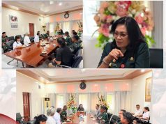 Terima Audiensi Kadis Teritorial Lanud Sam Ratulangi, Sekda Lynda Watania Dukung Pembentukan FASI Minahasa