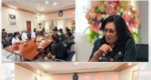 Terima Audiensi Kadis Teritorial Lanud Sam Ratulangi, Sekda Lynda Watania Dukung Pembentukan FASI Minahasa