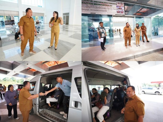 Bupati Minahasa Tinjau Langsung Gedung Baru RSUD Dr. Sam Ratulangi Tondano