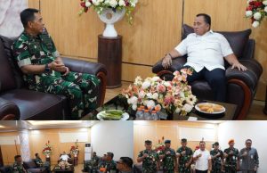 Bupati Robby Dondokambey Terima Courtesy Call Danlanud Sam Ratulangi, Perkuat Sinergi TNI AU dan Pemkab Minahasa