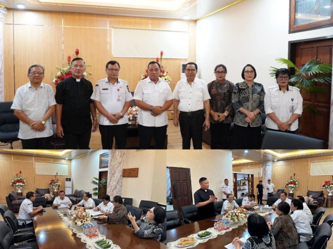 Bupati Robby Dondokambey Rapat Bersama FKUB, Tegaskan Kerukunan Modal Utama Pembangunan Minahasa