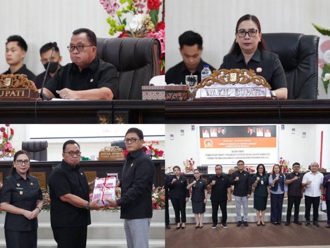 DPRD Minahasa Gelar Paripurna Pembahasan Ranperda Pertanggungjawaban APBD 2025