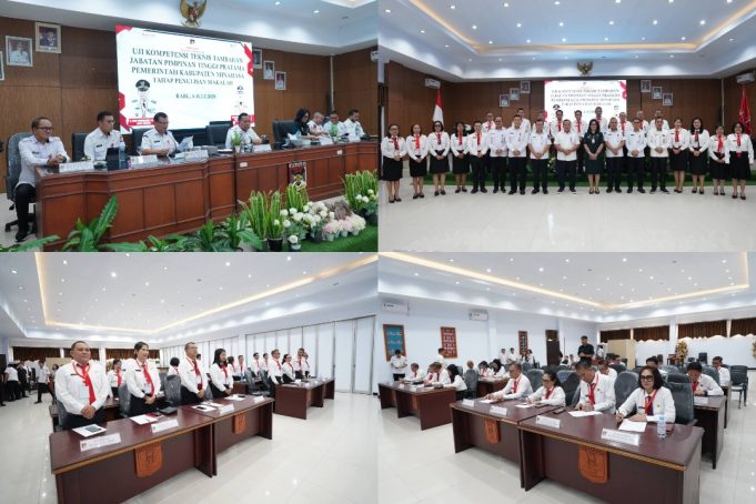 Pemkab Minahasa Gelar Uji Kompetensi Tambahan JPT Pratama, Wujudkan ASN Profesional dan Berintegritas