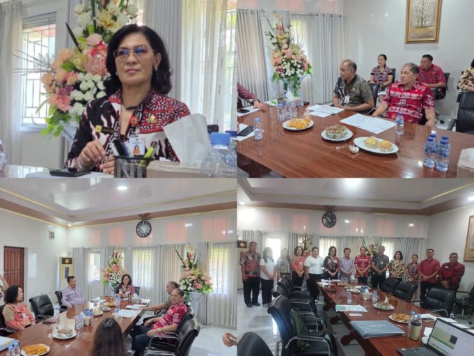 Sekda Lynda Watania Pimpin Audiensi Lintas OPD, Perkuat Implementasi Strategi Sanitasi Kabupaten Minahasa