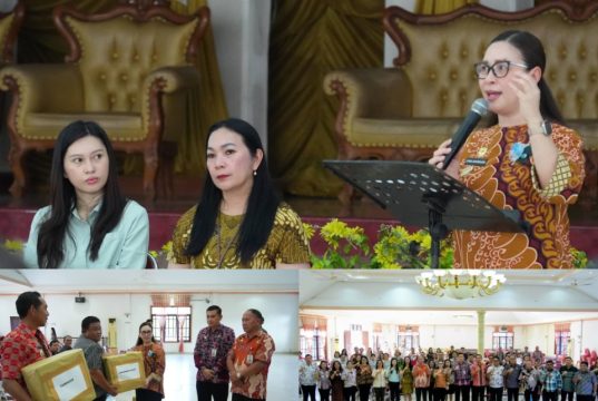 Wabup Vanda Sarundajang Buka Sosialisasi PBB-P2 2026, Luncurkan Aplikasi SIKAMANG dan Serahkan SPPT-DHKP