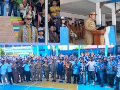 Wali Kota dan Wawali Bitung Kompak Hadir Buka MPLS, Tekankan Sekolah Ramah Anak