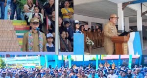 Wali Kota dan Wawali Bitung Kompak Hadir Buka MPLS, Tekankan Sekolah Ramah Anak