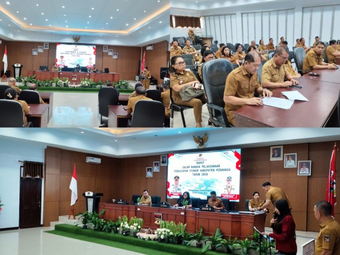 Pemkab Minahasa Matangkan Persiapan Pengucapan Syukur 2026