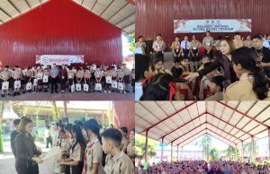 Liony Leontin Mongi Motivasi Siswa Baru Peserta MPLS SMPN 1 Tondano