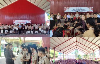 Liony Leontin Mongi Motivasi Siswa Baru Peserta MPLS SMPN 1 Tondano